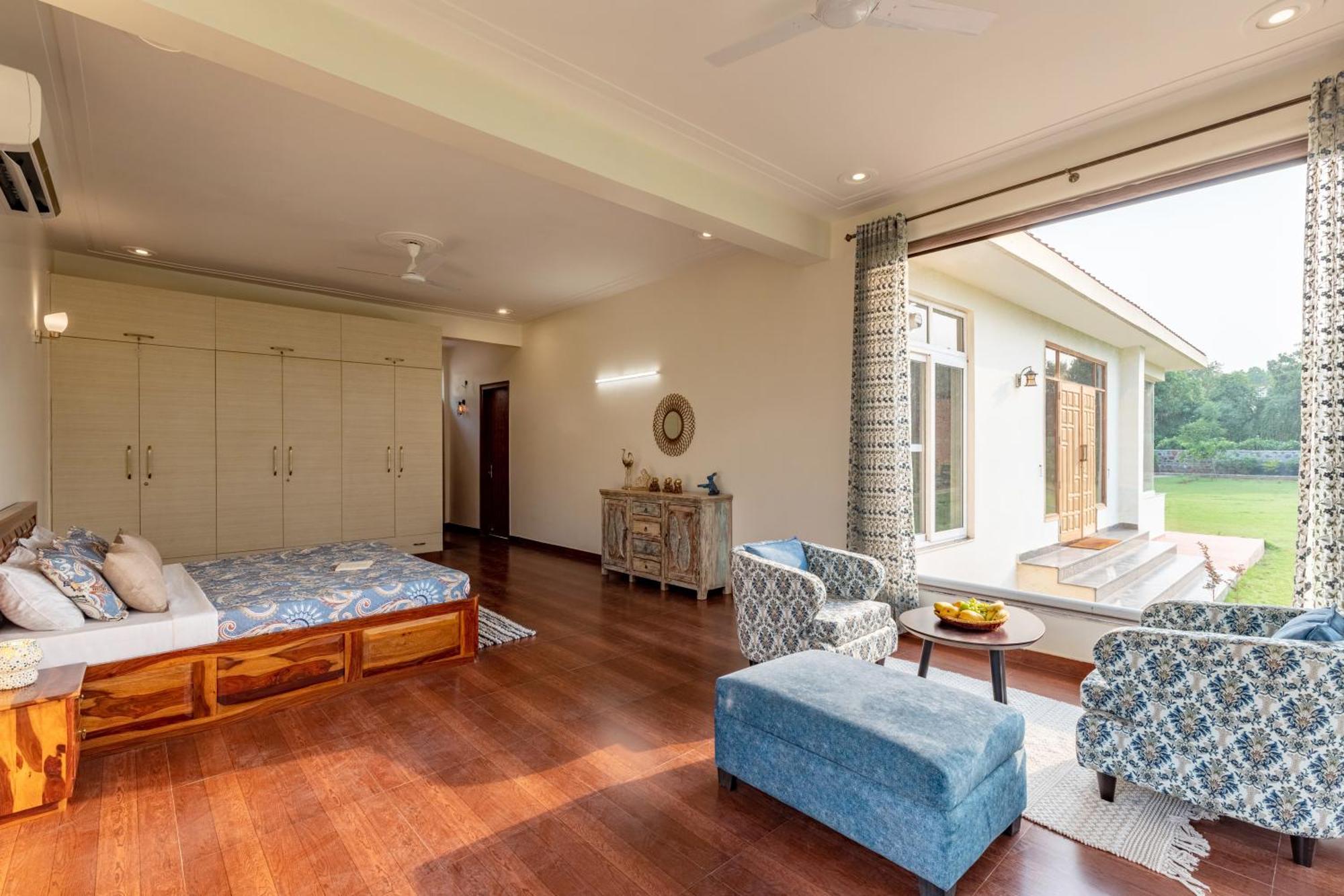 Alaya Stays Raga 2Bhk Farmstay With An Entertainment Lounge Sohna Экстерьер фото
