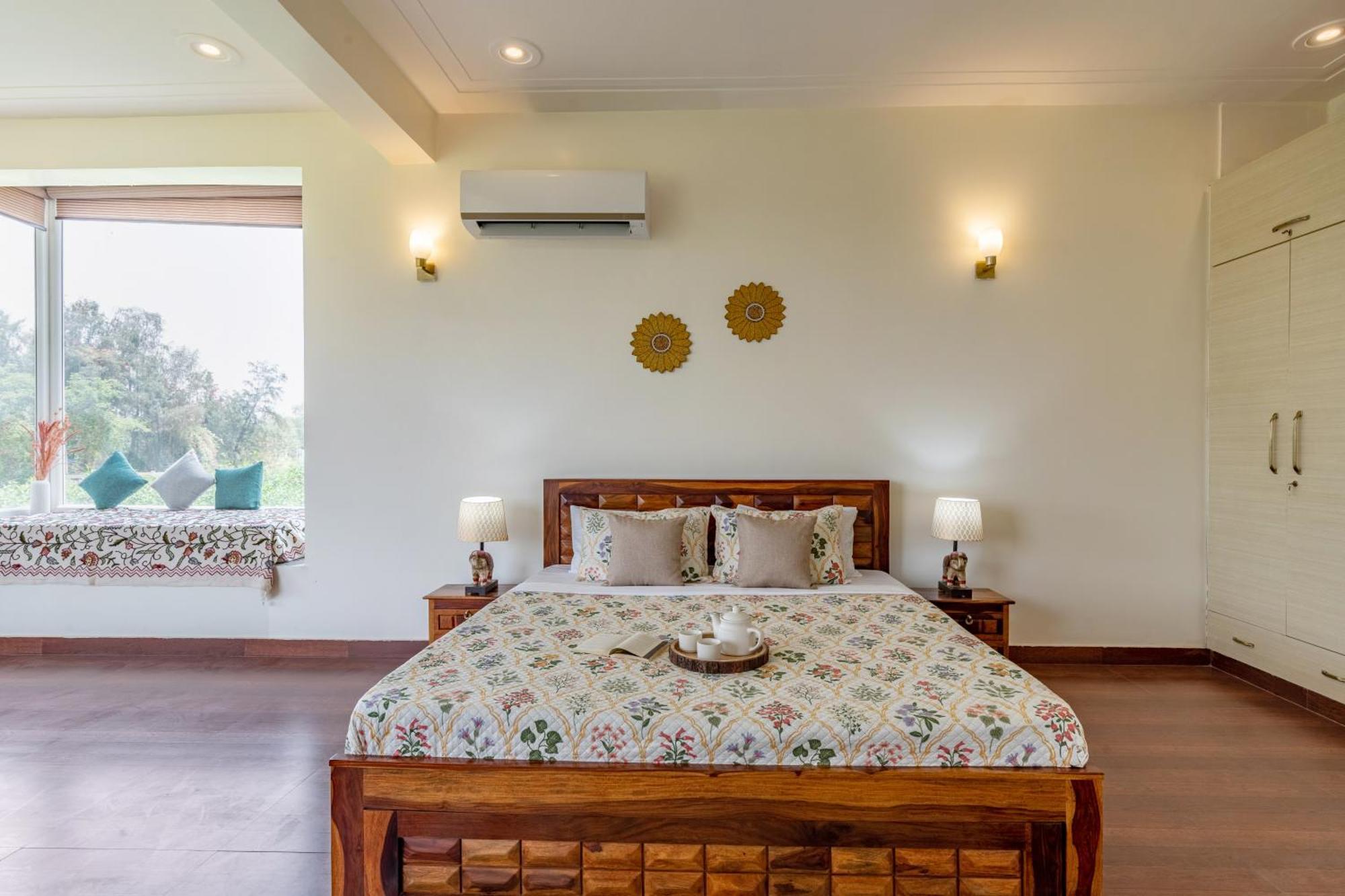 Alaya Stays Raga 2Bhk Farmstay With An Entertainment Lounge Sohna Экстерьер фото